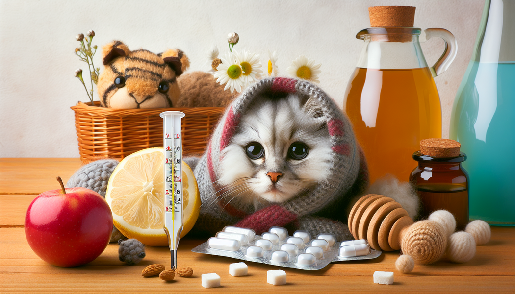 Sanfte Massage zur Förderung der Durchblutung und Entspannung - Natürliche Hilfe bei Schnupfen deiner Katze